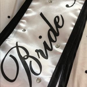 Bride sash